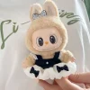 Only Clothes First And Second Generations Labubu Baby Clothe Hats Rubberized Sweaters Sets Cute Winter Clothes Fashionable 3