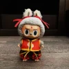 17cm Labubu Doll V1 V2 White Hat Beautiful Saliva Towel Change Clothes Tide Spot Goods Baby Clothes Hanging Accessories Gifts 2