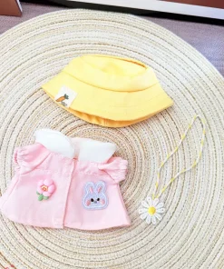 Second And Third Generation Labubu Clothing Pendant Labubu Sitting Baby Clothes Daisy Rabbit Travel Set Baby Clothes Cute Party