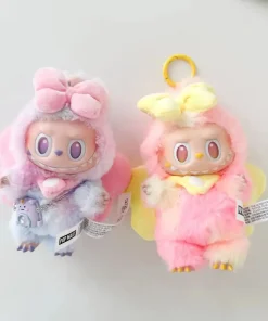 17cm Mini Plush Doll'S Clothes Outfit Accessories For Korea Kpop Exo Labubu Idol V2 Bow princess dress Clothing Gift
