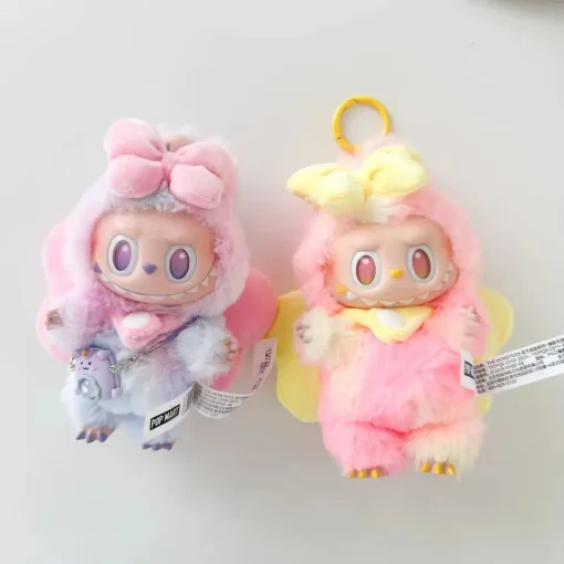 17cm Mini Plush Doll'S Clothes Outfit Accessories For Korea Kpop Exo Labubu Idol V2 Bow princess dress Clothing Gift