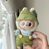 Labubu-ropa para muñecas portátil de 15-17cm, Mini ropa para muñecas DIY, accesorios de falda para niñas, juguetes para niños, regalo de cumpleaños 3