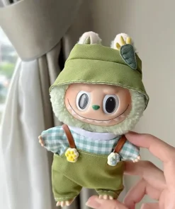 (No dolls) For 17 cm Ropa labubu V1/V2/V3 baby clothes skirt set cute dress up toy for labubu outfits decoration