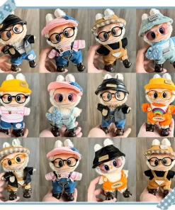 The First And Second Generation 17cm Labubu Pendant Cute Baby Dress Labubu Blind Box Is A Children'S Gift Set That Can Be Worn