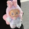 Doll Clothes Dress Cute Floral Print for 15-17cm Labubu Doll Accessories Glasses Idol Star Plush Stuffed Toys,Birthday Present 2