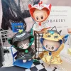 Labubu Doll Clothes Summer SeaStar Sand Overalls Labubu I II Idol Dolls Plush Doll’S Clothes Sitting Party Accessories 3