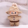 The First And Second Generation Labubu Sitting Party Pendant, 17cm Baby Dress, Vinyl Doll, And Tuliesi One-Piece Suit Change 3