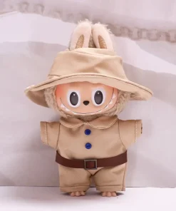 Only Clothes 17cm Fabric Doll Clothes Work Clothes One-Piece Clothes Change Accessories Trendy And Cool Vinyl Doll Clothes Cute