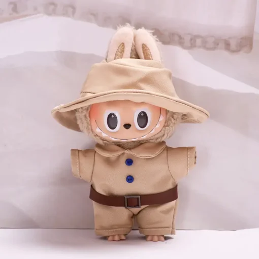 Only Clothes 17cm Fabric Doll Clothes Work Clothes One-Piece Clothes Change Accessories Trendy And Cool Vinyl Doll Clothes Cute