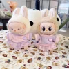 17cm Mini Labubu Clothes Plush School Uniform Labubu Outfit Luxury Dress Accessorie Designer Doll Clothe Accessories Custom 2