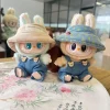 Mini Plush Doll’S Clothes Outfit Accessories For Korea Kpop Exo 17cm Labubu I II Idol Dolls Sitting Party 2