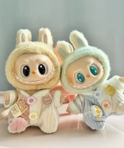 Mini Plush Doll'S Clothes Outfit Accessories For Korea Kpop Exo Labubu V1 V2 Idol Dolls Pit strip climbing suit Clothing Gift