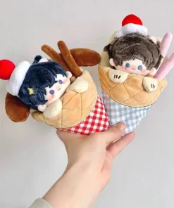 Yeni Sevimli 10 cm Karikatür Köpek Kırma Bebek Giysileri Bebek Paketi Yavru Kırma Pamuk Bebek Giysileri hiçbir bebek sadece oyuncak bebek giysileri oyuncak hediye