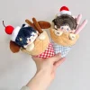 Cute Mini Plush Doll’S Clothes Accessories Labubu Idol Dolls Dark Devil Sling Dress Xmas Sitting Party Clothing Collection Gifts 3