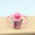 Pink cup pendant