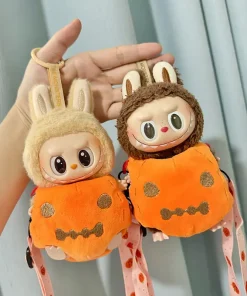 Plush Doll'S Clothes Outfit Accessories For Korea Kpop Exo Labubu Idol Dolls Sitting Party Halloween Clothing Small Pumpkin Bag