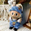 For 17cm Doll Labubu Clothes Outfit Accessories Korea Kpop EXO Labubu Idol V1 V2 Jumpsuit Clothing Stylish Outfit Accessories