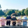 17cm Doll Clothes  Kawaii Chic Style Set for 17cm Dolls Cute Doll Outfit with Accessories – Colorful T-Shirt  Star Light Blue Ro 3