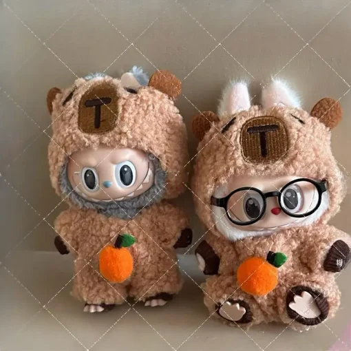17cm Labubu Ropa Plush Toy Multiple Styles Clothing Set Labubu Outfit Accessories Trendy Play Labubu Clothes