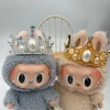 17cm Labubu Idol Dolls Retro Crown Headwear Accessories Cute Korea Kpop Exo Hoodie Plush Doll'S DIY Girls Accessories