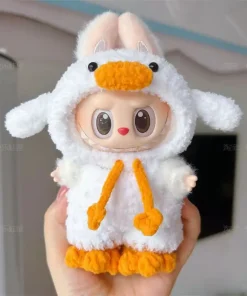 Hot New The Monsters Forest Fairy Tale Series Labubu Clothes Big White Goose Suit Renovation Replacement Equipment Only Clothes