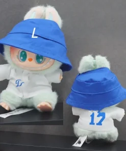 Labubu Doll Clothes 15/17cm Labubu Clothes Sitting Party Number 17 Baseball Clothes Children'S Clothes Diy Doll Accessories Gift