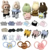 Mini Doll’S Clothes Outfit Accessories For Korea Kpop Exo 15-17cm Ropa Labubu Idol V1 V2 V3  Capibara overalls set Clothing Gift 3