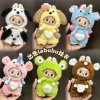 Labubu Cotton Doll 10cm Baby Clothes Wholesale, Cute Cotton Doll Change Clothes, Accessories, Mini Hats, Chef Hats, Apron Sets 3