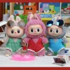 New 17cm Labubu Doll Sling Swimsuit Clothes Big Into Energy Labubu Outfit Labubu V1 V2 V3 Doll Clothing Cotton Doll Accessories