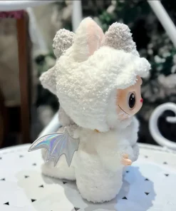 Labubu Vinyl Doll Pendant Macaron Wa Clothing Pulley Cloth Generation Standing Angel Handmade Clothes Replacement Only Clothes