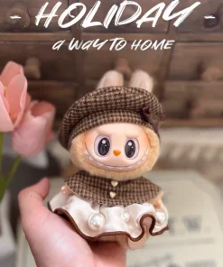(Baby clothes only) Generation II Macaron Labu Vinyl Doll Blind Box Doll Sweet Cloak Skirt suit