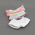 Pink T Shorts White