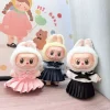 [Only Sell Clothes]  For 17cm LABUBU clothes Second Generation Sitting Party 15cm Macaron Vinyl Pendant Doll Clothes 2