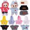 (No dolls) For 17 cm Ropa labubu V1/V2/V3 baby clothes skirt set cute dress up toy for labubu outfits decoration 3