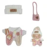 Labubu Clothes For 15-17cm V1 V2 V3 Plush Idol Doll Clothing Transparent Raincoat Rain boots Decoration Accessories Fans Gift 3