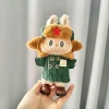 17cm Mini Plush Doll’S Clothes Outfit Accessories For Korea Kpop Exo Labubu Idol Dolls Color Match Hoodies Clothing Gift 2