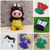 New 15cm/17cm Labubu Doll Clothes V1 V2 Labubu Basketball Player Clothes Cute Doll Decoration Doll Accessories Gifts