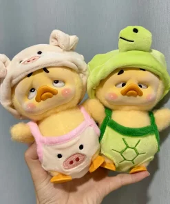 Annoying Duck Headband Suspender Shirt Upset Duck Clothing Plush Series Cute Baby  Accessories Small Yellow Duck Doll Clothes