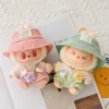 Summer Rainbow Strap Pants Set for Ropa Labubu Vibrant Style Doll Clothes for V1/V2/V3 Labubu
