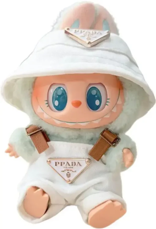 Only clothes, first and second generation Labubu clothes pendant, Labubu cloth sitting clothes, inverted triangle shoulder pants