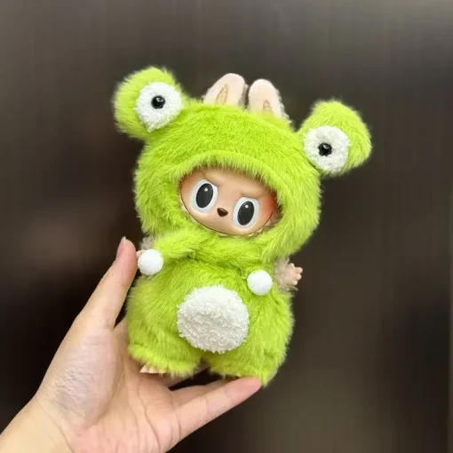Generation II Lababuwa plush suit 17 cm Lababu doll bear jumpsuit DIY set children's gifts