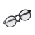 03 black glasses
