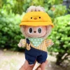 17cm Limited Labubu Kawaii Kindergarten Children Flush Luck And Duck Clothing Set Matchable Pendant Clothes Keychain Accessories