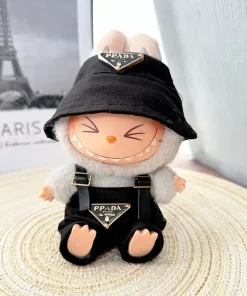 For 17cm Labubus Mini Doll Clothes Outfit Hat Bag Clothes Shoes Labubu II Doll Accessories Cultivate Sitting Party Game Toys