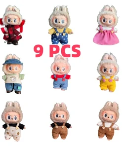 Republic Of Korea Kpop Exo  15-17cm Labubu  Idol Clothing Bjd  V1 V2 Working Clothes Suit Clothing Gift Fashion Delicate Toy