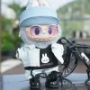 Only Labubu Clothes 17cm Labubu Doll Clothes Doll Pendants Creative Tie-Dyed Design Denim Suit Cute And Fashionable Suit Cool