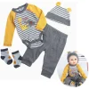 17cm Labubu Clothes Set Overall Mini Plush Labubu Doll Clothes Accessories Compatible with Minions Design Anime Labubu Outfit 3