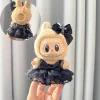 Ropa Labubu Doll Clothes Outfit Accessories Sweater Yarn Skirt For 15/17cm Labubu Plush Doll’s Clothing Girl Toy 3