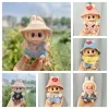 17cm Mini Plush Doll’S Clothes Outfit Accessories For Korea Kpop Exo Labubu Idol V1 V2 Clothing Gift black sweater clothes set 2