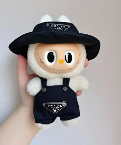 For 17cm Labubus Mini Doll Clothes Outfit Hat Bag Clothes Shoes Labubu II Doll Accessories Cultivate Sitting Party Game Toys